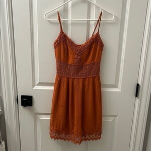Abercrombie & Fitch Terracotta Lined Dress